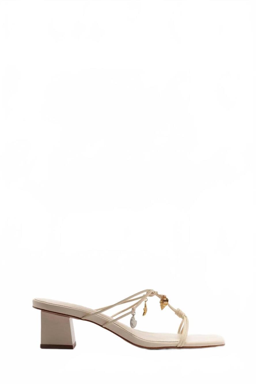 NEW FARM RIO women's sea block heel sandal in ivory